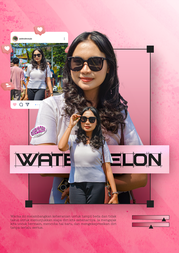 Watermelon Pink Artboard